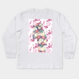 Mai Sakurajima Kids Long Sleeve T-Shirt